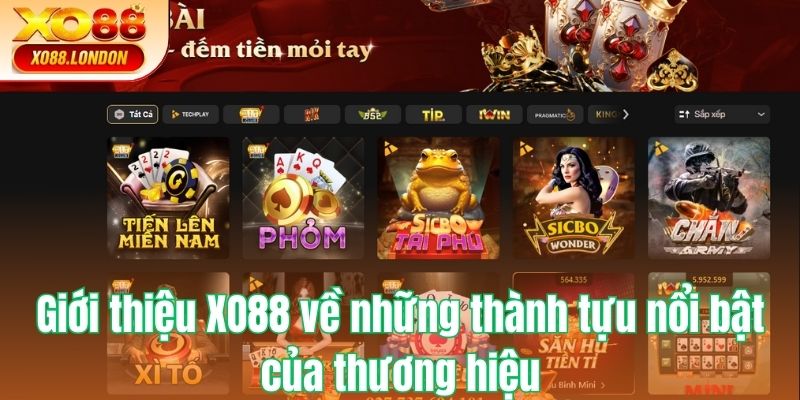 Giới thiệu XO88 về những thành tựu nổi bật của thương hiệu